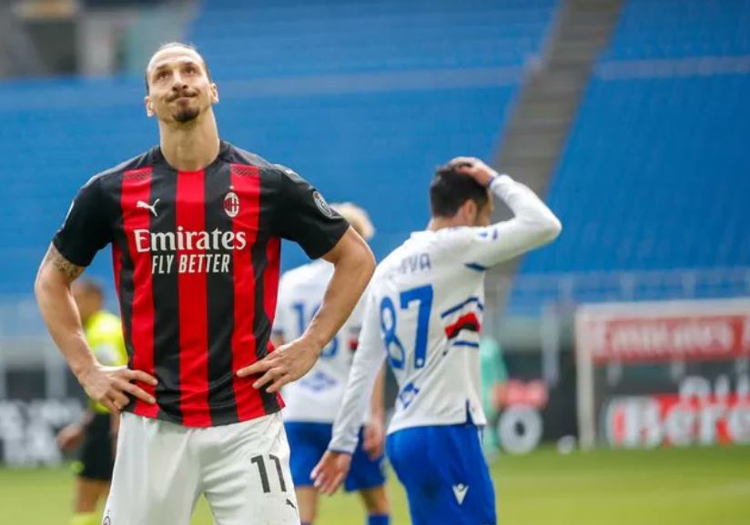 Milan 1-1 Sampdoria: Il Rossoneri Gagal Kalahkan 10 Pemain I Blucerchiati