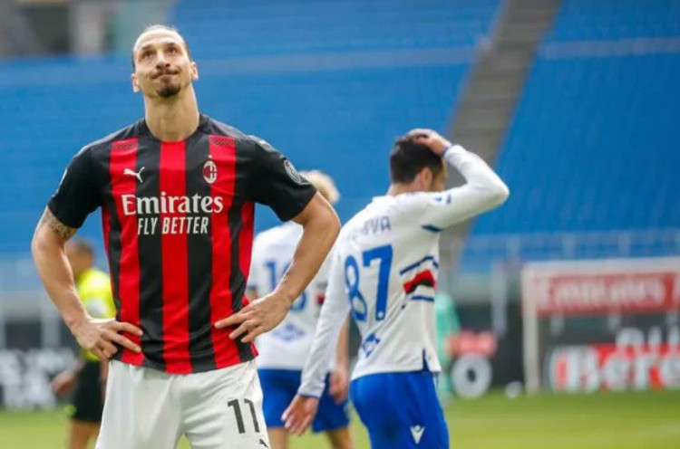 Milan 1-1 Sampdoria: Il Rossoneri Gagal Kalahkan 10 Pemain I Blucerchiati