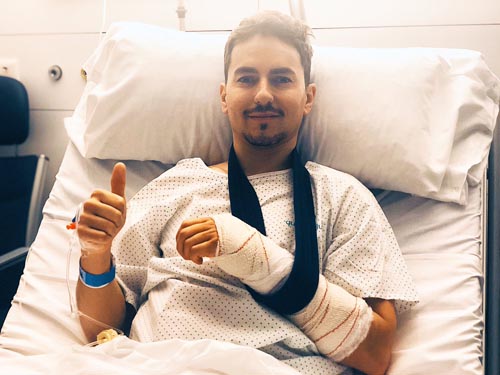 Dua Hal Menarik Dikatakan Dokter yang Mengoperasi Jorge Lorenzo 