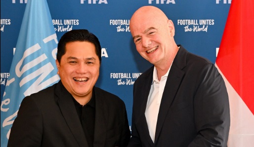 Lewat Erick Thohir, Presiden FIFA Ucapkan Selamat atas Prestasi Tim Indonesia di Olimpiade Paris 2024