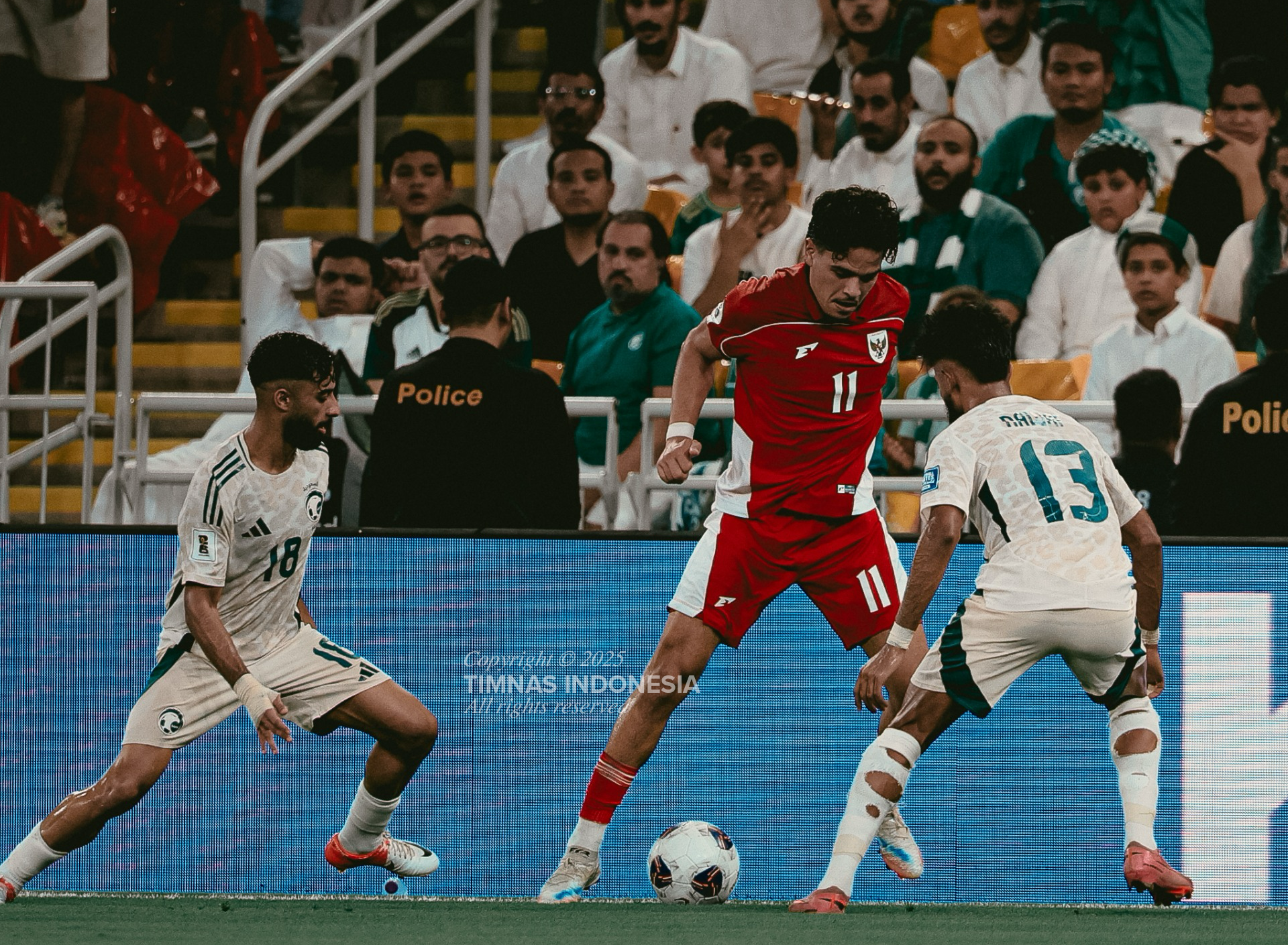 Hasil Pertandingan: Timnas Indonesia Tertinggal dari Arab Saudi di Babak Pertama