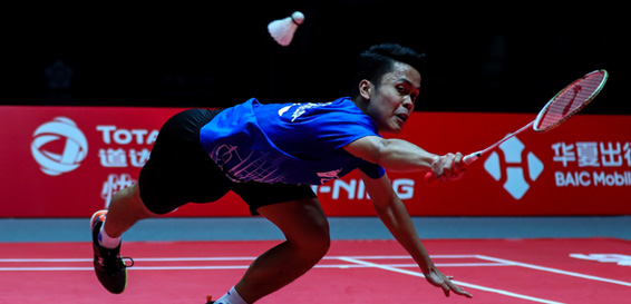 BWF World Tour Finals 2019: Anthony Ginting ke Semifinal Tanpa Memeras Keringat 
