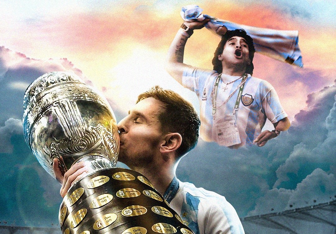 Sudah Juara Copa America, Lionel Messi Dianggap Belum Selevel Diego Maradona