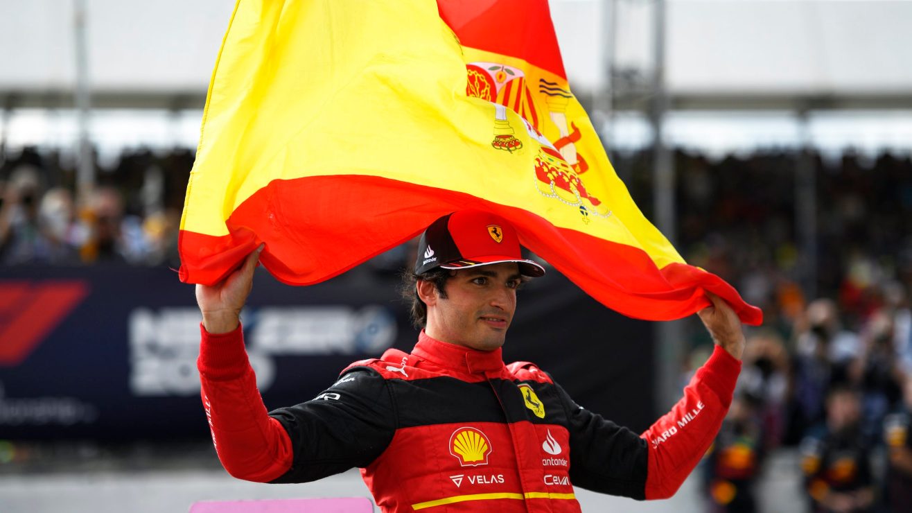 Carlos Sainz Cetak Sejarah di GP Inggris