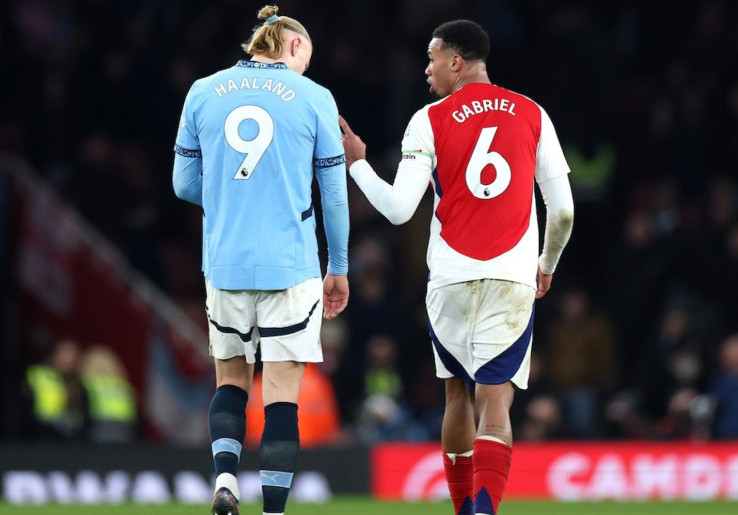 Arsenal vs Manchester City: Punya Gabriel, Mikel Arteta Pede Bisa Hentikan Erling Haaland