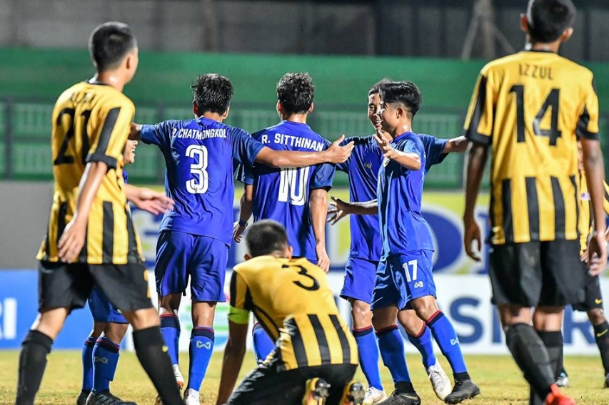 Piala AFF U-16: Thailand Sikat Malaysia 2-1, Laos Tundukkan Brunei