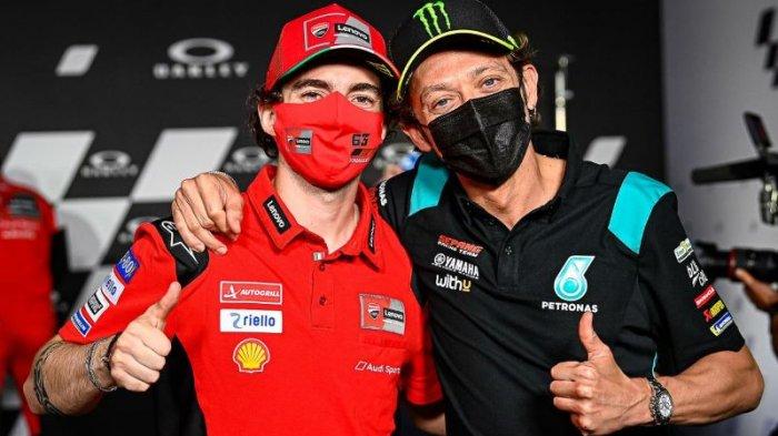 Bagnaia Naik Podium Pertama, Rossi Bangga Tak Terkira