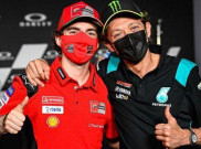 Bagnaia Naik Podium Pertama, Rossi Bangga Tak Terkira