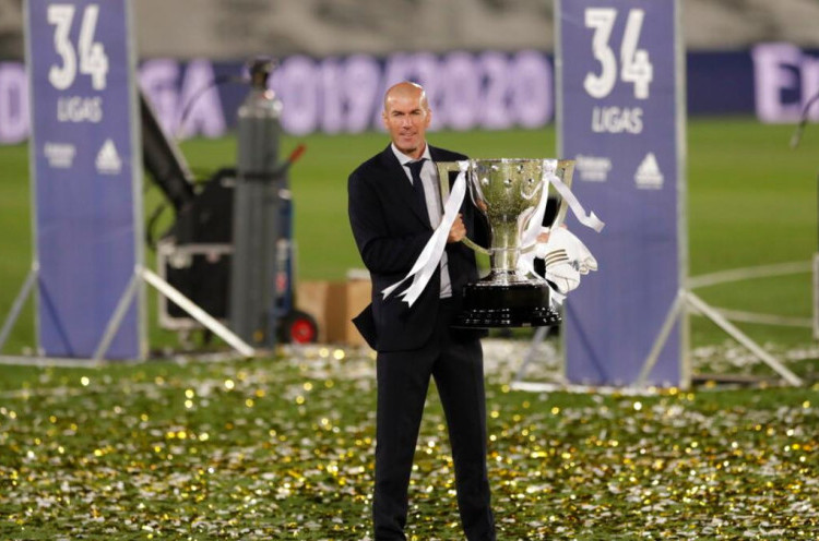 Bawa Real Madrid Juara, Zinedine Zidane Ukir Catatan Spektakuler
