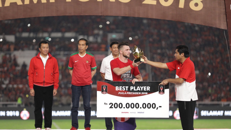 Sukses Marko Simic Bersama Persija di Piala Presiden Dapat Sorotan di Kroasia