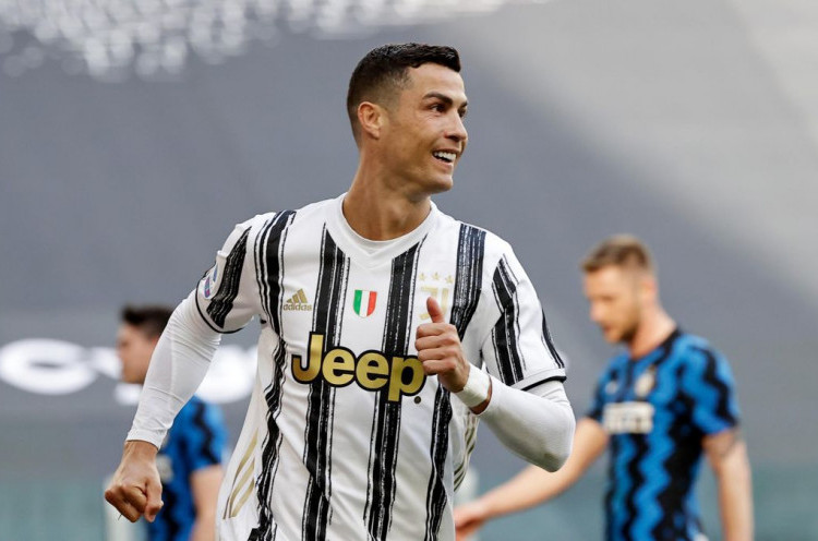 Juventus Kalahkan Inter, Perilaku Cristiano Ronaldo Jadi Sorotan