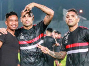 Madura United Pakai Jersey Anyar saat Uji Coba Lawan Arema FC
