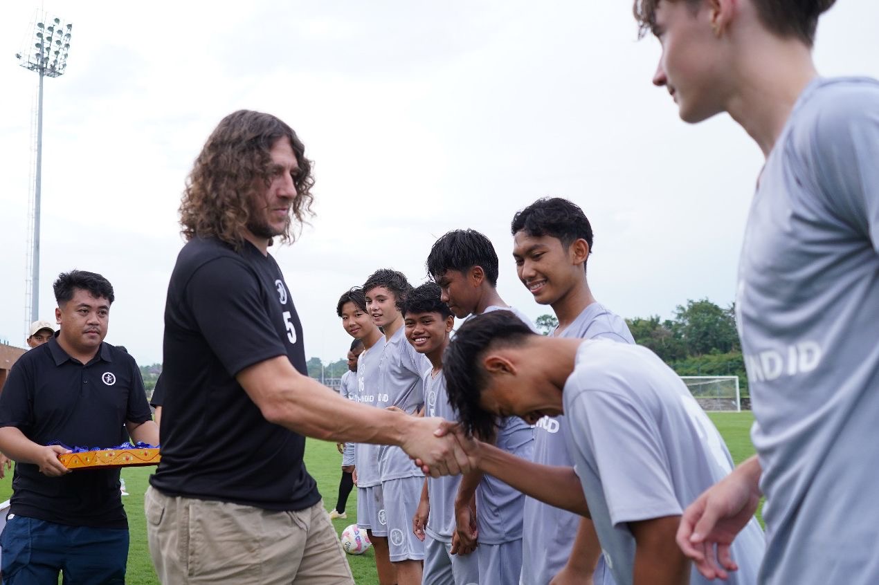 Starbol Indonesia Undang Carlos Puyol Lihat Potensi 11 Pesepakbola Muda Indonesia