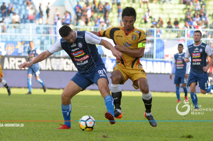 Kunci Keberhasilan Mitra Kukar Tahan Imbang Arema FC