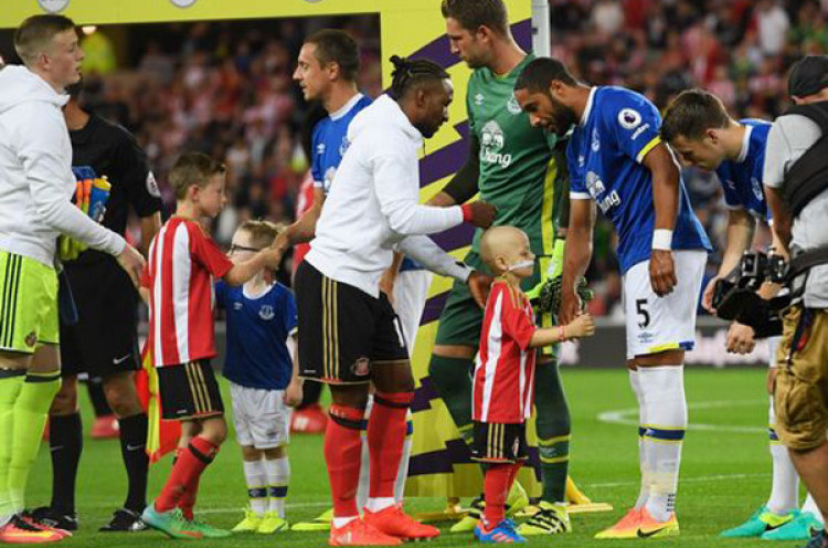 Bocah 5 Tahun Pengidap Kanker Jadi Sorotan Pada Laga Sunderland Vs Everton
