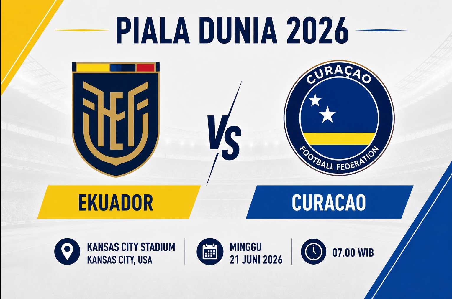 Prediksi dan Statistik Ekuador vs Curacao: Duel Tim Terluka