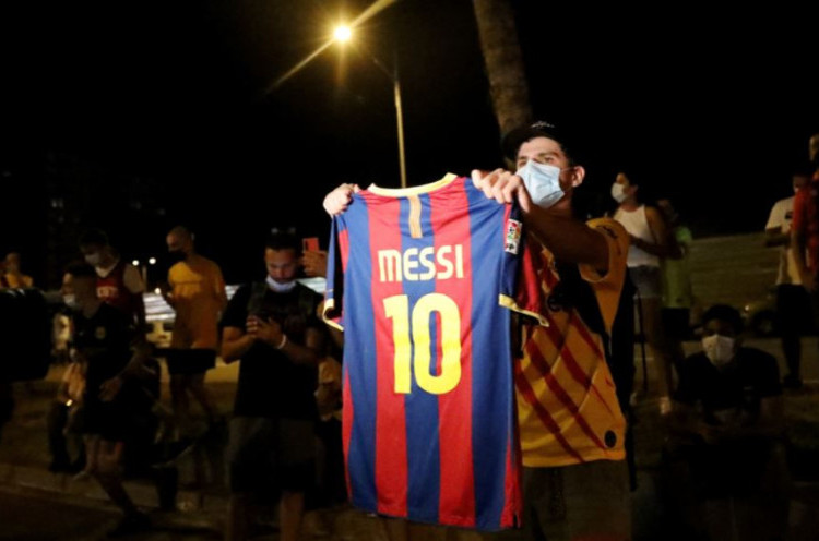 Ramai Isu Lionel Messi Tinggalkan Barcelona, Fans Lakukan Aksi Unjuk Rasa Tuntut Mundur Bartomeu