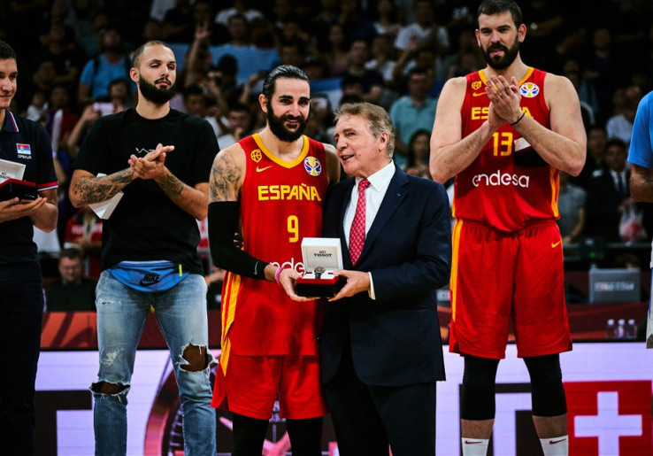 Ricky Rubio, Pebasket Spanyol Kedua Raih Gelar MVP Piala Dunia Basket