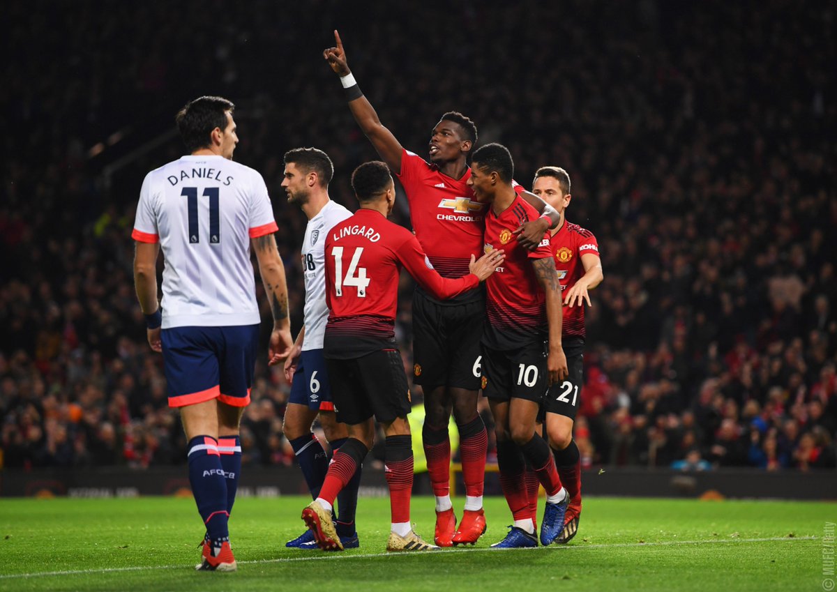 Manchester United 4-1 Bournemouth: Solskjaer Samai Mourinho dan Busby