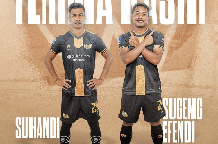 Dewa United FC Lepas Suhandi dan Sugeng Efendi, Tiga Pemain Habis Masa Pinjaman