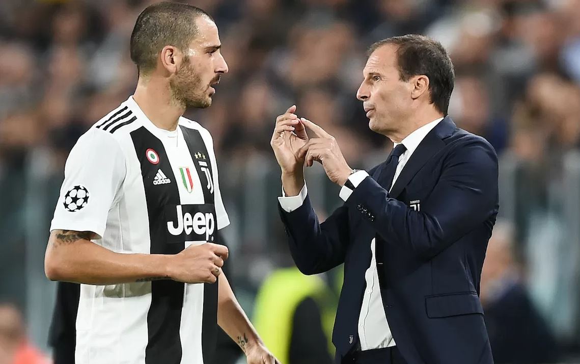 Tak Mau Terlibat dalam Drama Berkelanjutan, Allegri Doakan yang Terbaik untuk Bonucci