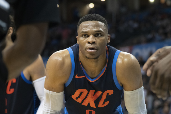 Hasil NBA: Kemenangan Thunder Dibayar Cederanya Russell Westbrook 