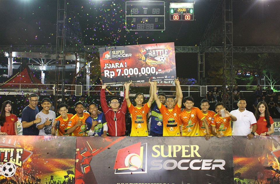 Azara Cilegon Juara Super Soccer Futsal Battle 2018 Final Area Tangerang