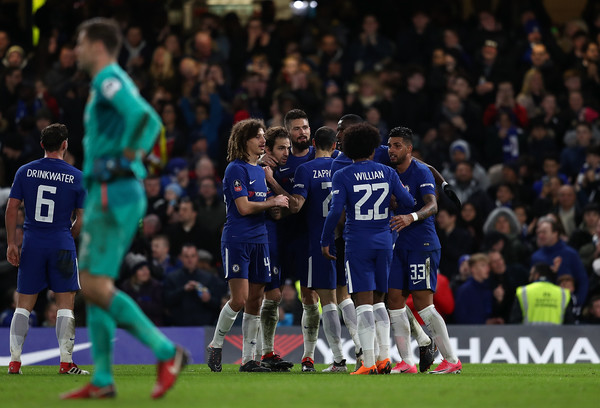 Chelsea Lolos ke Perempat FInal Piala FA, Giroud Lega Cetak Gol
