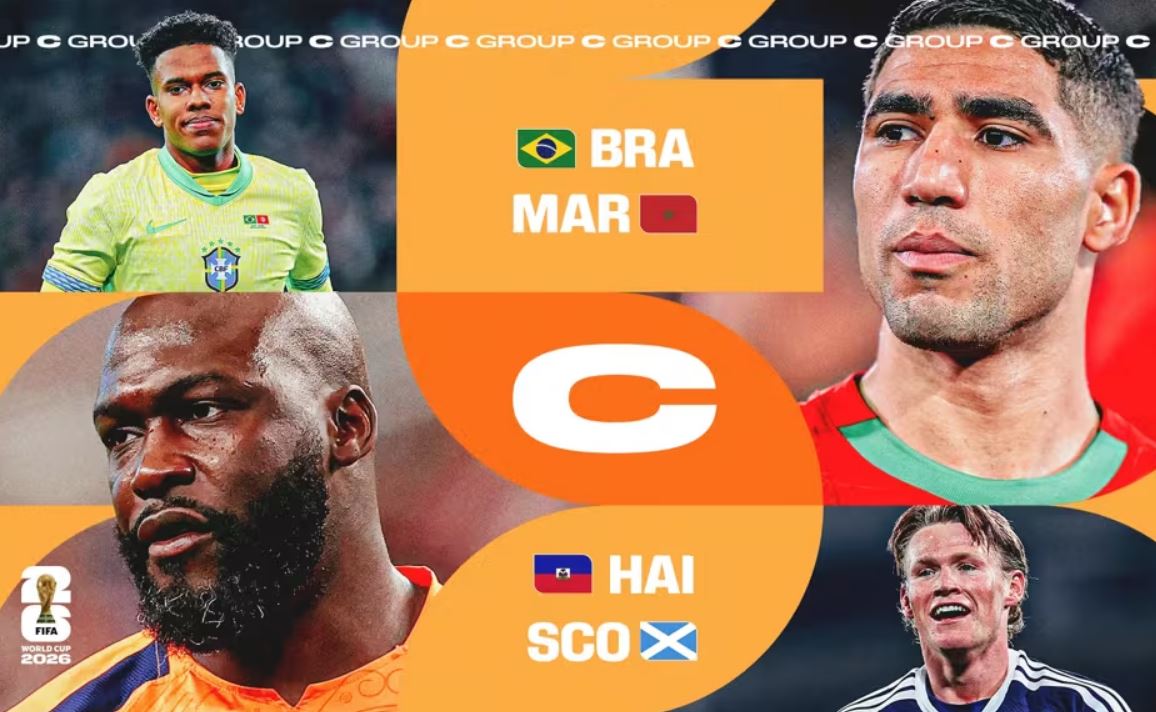 Profil Grup C Piala Dunia 2026: Brasil Unggulan, Satu Tiket Direbutkan Maroko, Haiti, dan Skotlandia