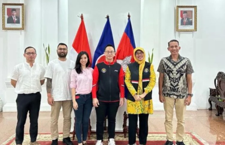 CdM dan KBRI Kamboja Koordinasi Kesiapan Akomodasi Kontingen SEA Games