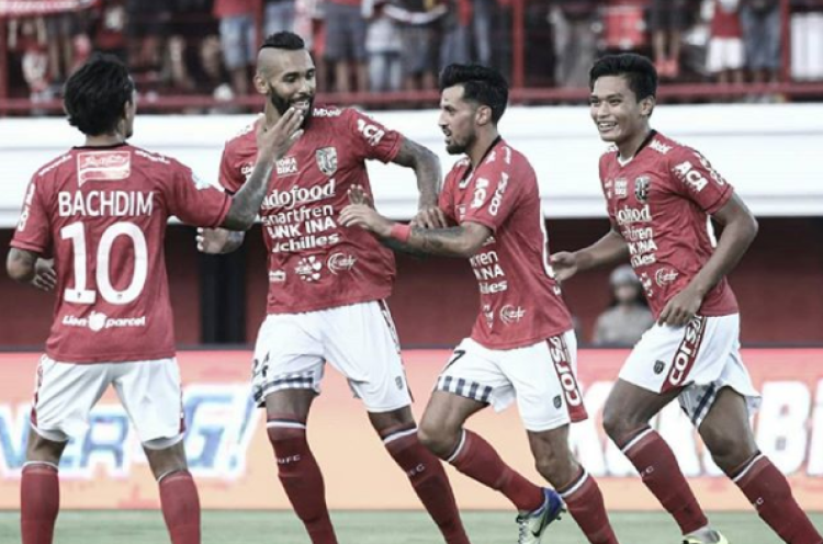 Bali United 2-0 Barito Putera: Lilipaly Cetak Gol Indah