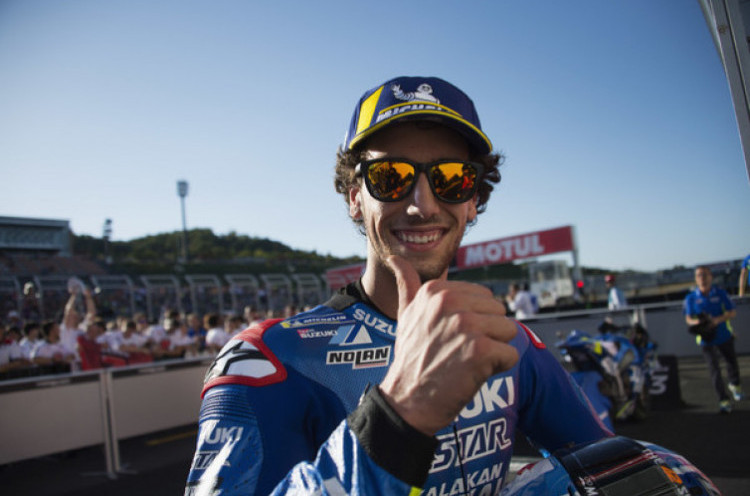 Perpanjang Kontrak, Alex Rins Bertahan di Suzuki hingga MotoGP 2022