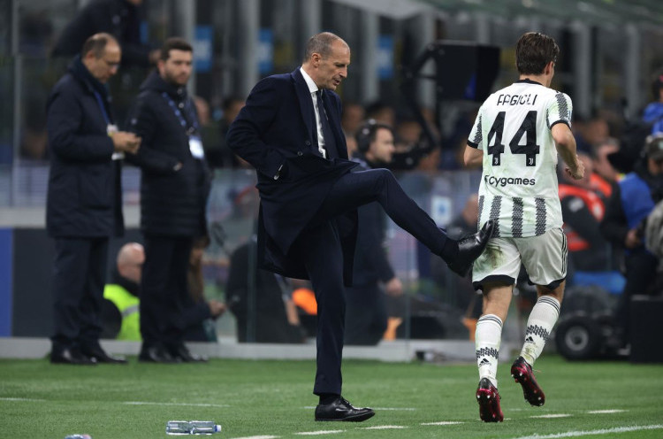 Inter Milan 0-1 Juventus: Massimiliano Allegri Tinggalkan Lapangan Sebelum Laga Usai