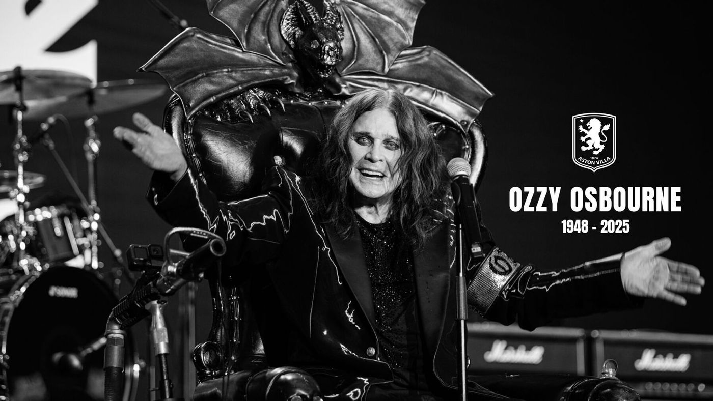 Ozzy Osbourne 'Prince of Darkness', Heavy Metal dan Aston Villa - BolaSkor