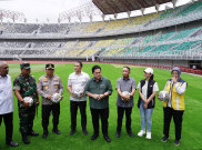 Kunjungi Gelora Bung Tomo, Erick Thohir: Ini Salah Satu Stadion Terbaik