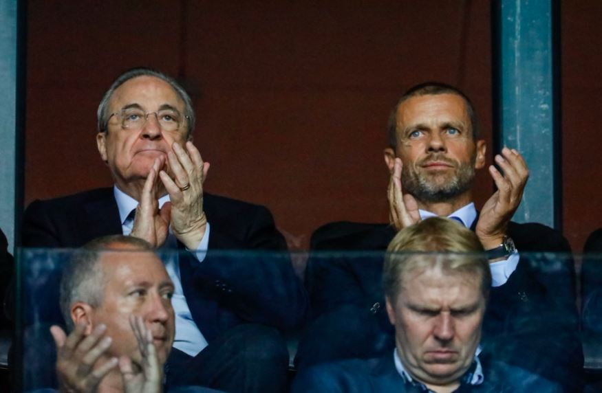Ceferin Kritik Pencetus Liga Super, Sebut Perez bak Kesatria Hitam