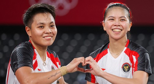 Tantang Ganda Korsel di Semifinal, Greysia/Apriyani Emoh Pikirkan Beban dan Tekanan