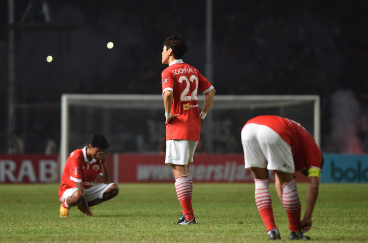Persija Kalah Lagi di Akhir Putaran Pertama TSC Lawan Bali United
