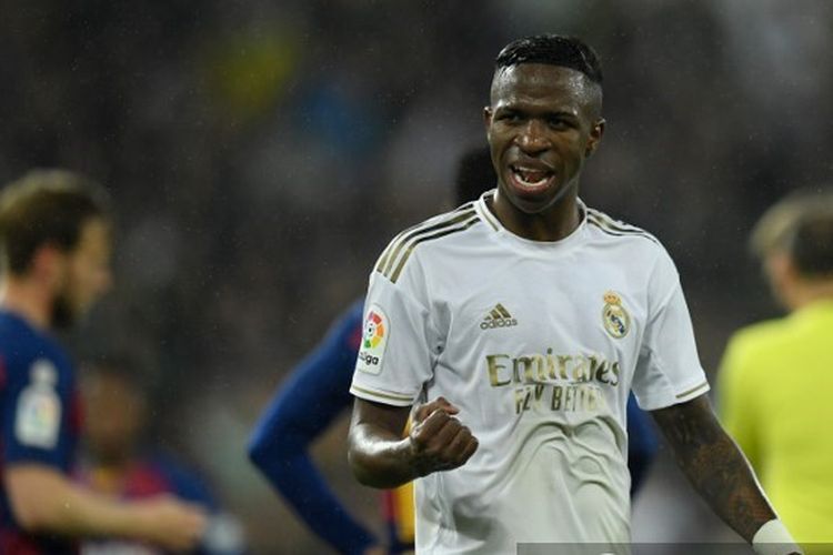 Vinicius Junior Terancam Absen hingga Akhir Musim karena Virus Corona