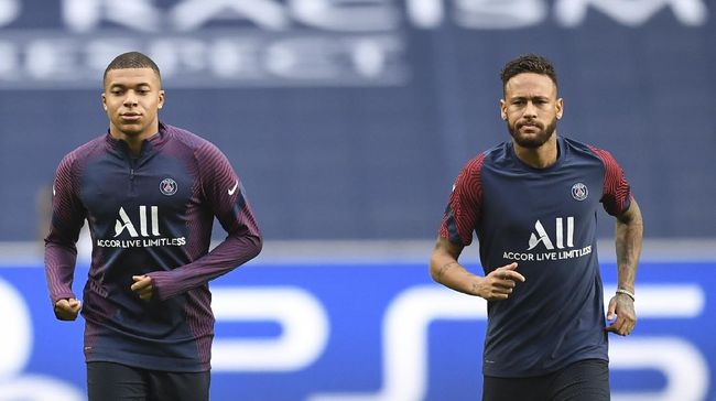 PSG Vs RB Leipzig: Les Parisiens Berharap Pertolongan Neymar dan Mbappe
