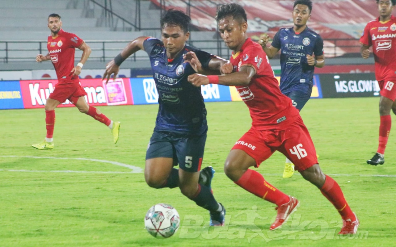 Hasil Liga 1: Persija Imbang 1-1 Kontra Arema FC