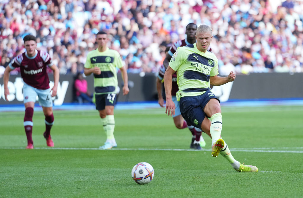 West Ham United 0-2 Manchester City: Erling Haaland Borong Dua Gol