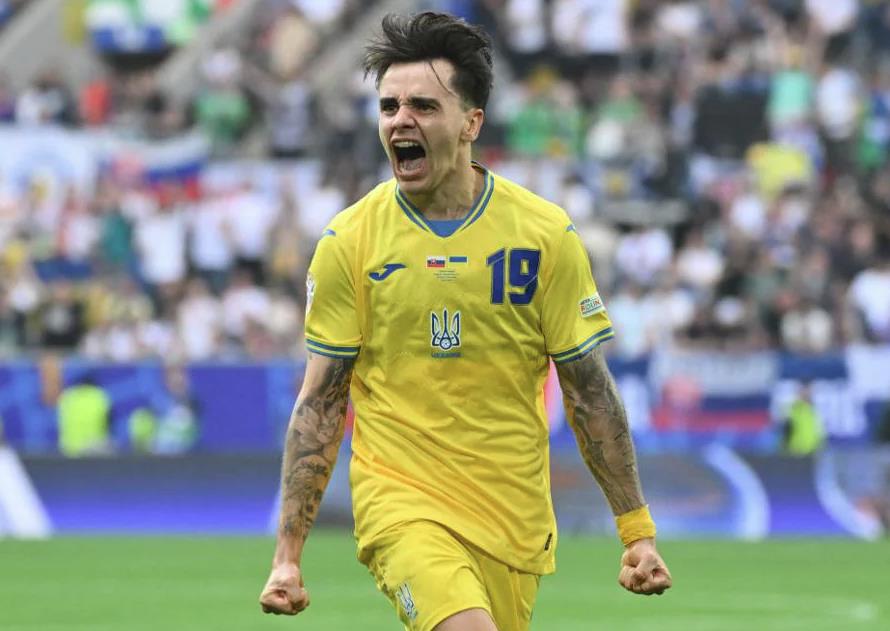 Bintang Laga Ukraina Vs Slovakia: Mykola Shaparenko Hidupkan Asa The Blue and Yellow