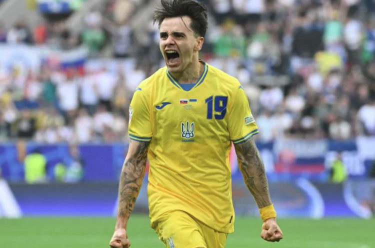 Bintang Laga Ukraina Vs Slovakia: Mykola Shaparenko Hidupkan Asa The Blue and Yellow