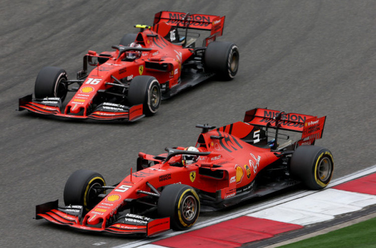 Latihan Bebas 1 F1 GP Belgia: Ferrari 1-2, Lewis Hamilton Terpuruk 
