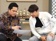 Shin Tae-yong Mengaku Sudah Bahas Klausul Perpanjangan Kontrak dengan Erick Thohir, Apa Keputusannya?