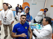 Skuat Persib Bandung Divaksin untuk Perkuat Daya Tahan Tubuh Termasuk terhadap Virus Corona