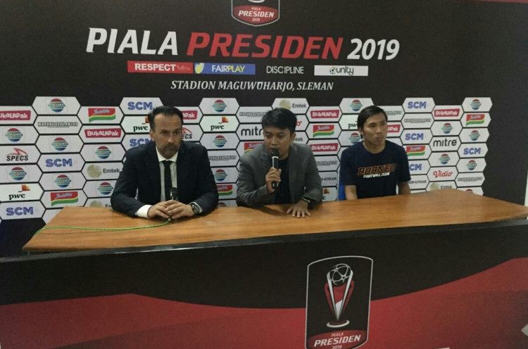 Kalah Telak, Pelatih Borneo FC: Kualitas Persija di Atas Kami