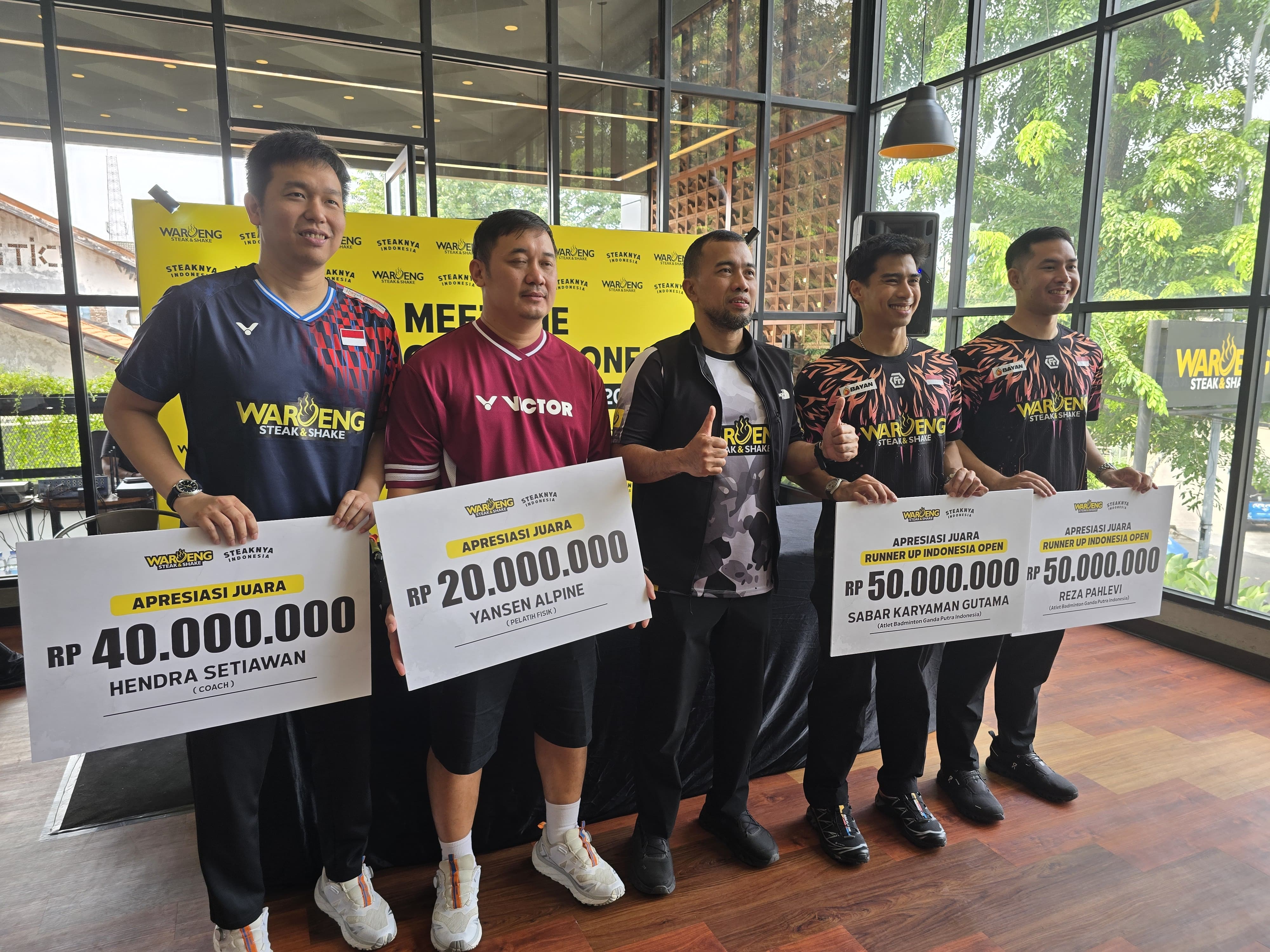 Jadi Runner-Up Indonesia Open 2025, Ganda Putra Indonesia Sabar/Reza Dapat Apresiasi