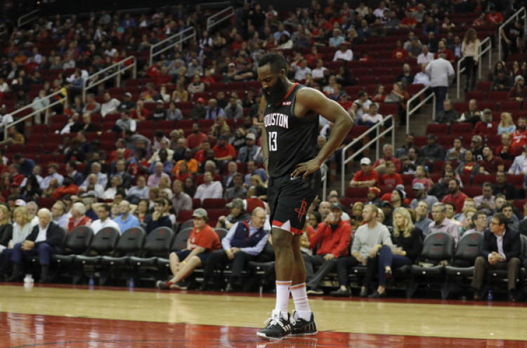 Hasil NBA: 42 Poin James Harden Tak Mampu Bawa Rockets Raih Kemenangan